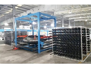 八梭圓織機怎么工作？